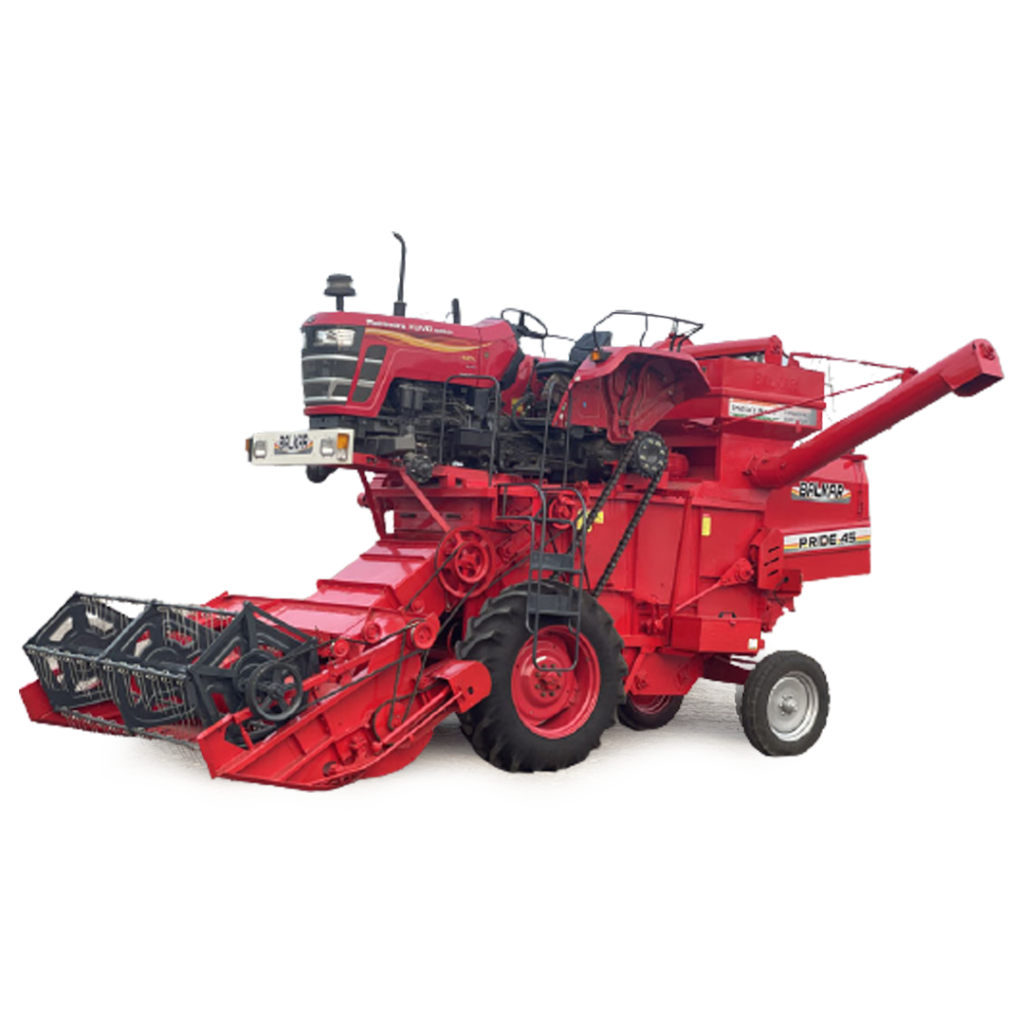 Balkar 425 Tractor Mounted combine Harvester Price* in India | Specifications
