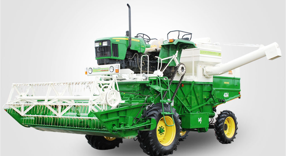KS 513 TDC 4WD Tractor Mounted combine Harvester Price* in India | Specifications
