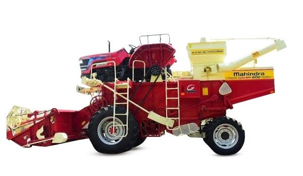 Mahindra Gahir-800 Tractor Mounted combine Harvester Price* in India | Specifications