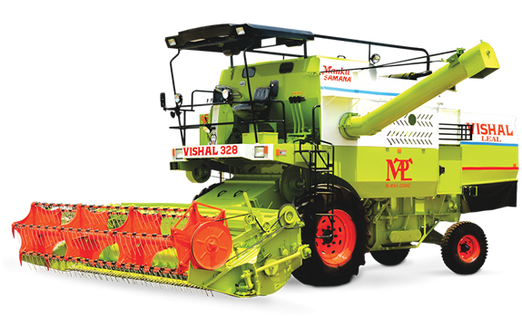 VISHAL 328 Leal Self Propelled Combine Harvester Price* in India | Specifications