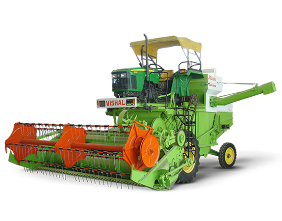 Vishal 366 Tractor Mounted combine Harvester Price* in India | Specifications