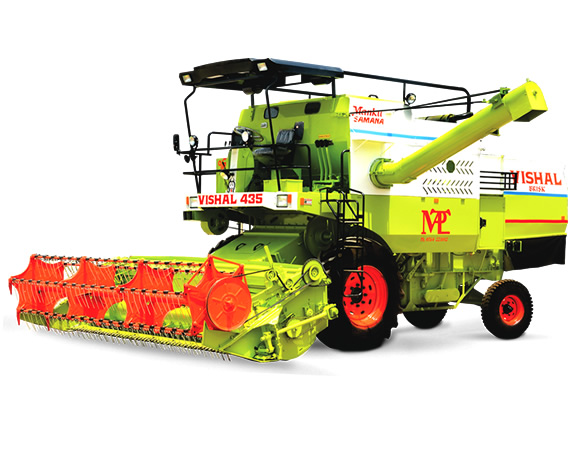 VISHAL 435 Brisk Self Propelled Combine Harvester Price* in India | Specifications