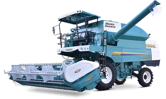 VISHAL 495 - PRESIDENT HARVESTER Self Propelled Combine Harvester Price* in India | Specifications