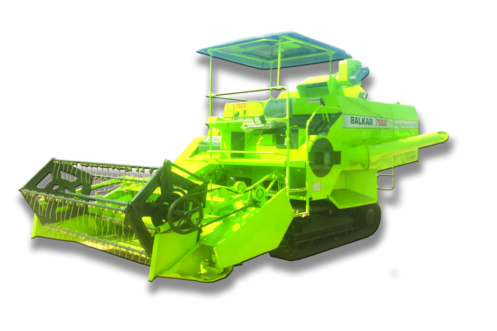 Balkar 7500 (T.A.F.) Self Propelled Track Type Combine Harvester Price* in India | Specifications