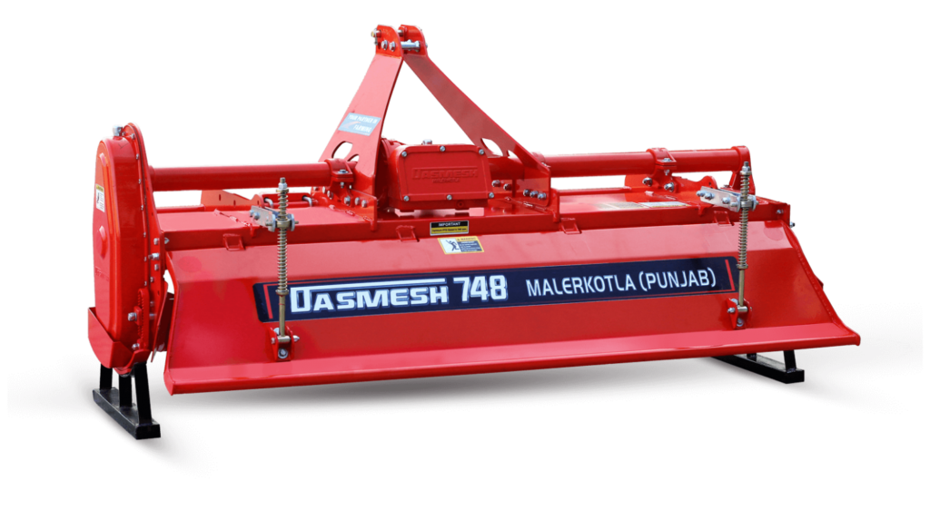 Dasmesh 748 Rotavator: Reliable 7-Feet Agricultural Equipment for Efficient Soil Preparation Price in India