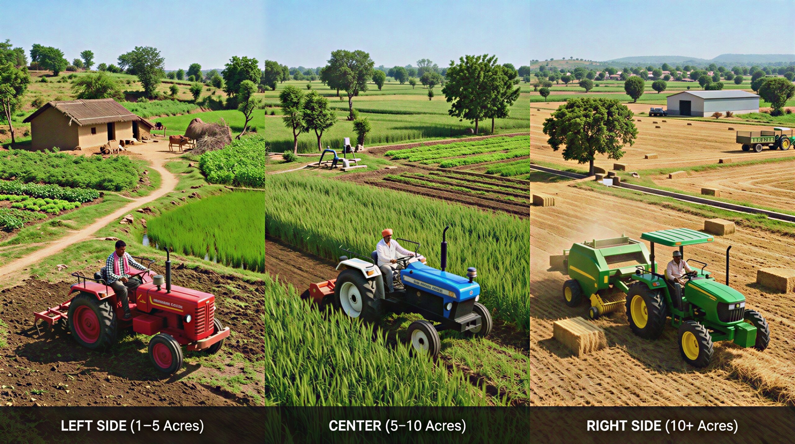 Which Tractor Should You Buy Based on Your Land Size?